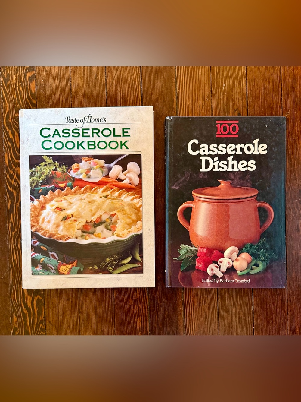 2 Casserole cookbooks